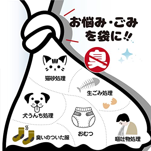nicobeststoreのBbaoo うんちがにおわない袋 Sサイズ 600枚 22x33cm うんち袋 うんちが臭わない袋 300枚×2個 お散歩マナー袋 厚さ0.02｜アングル3