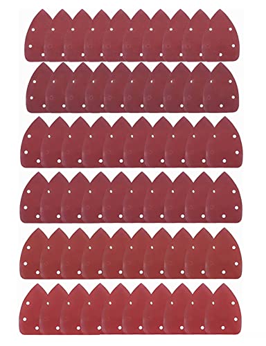 TSUCIAミニデルタサンダー サンドペーパー サンディングディスク サンディングパット 140mm 60枚 #400#..