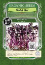 有機種子 固定種 赤ラディッシュ スプラウト 15g 種 赤かいわれ大根 赤カイワレ 赤貝割れ 発芽野菜 おうち時間 免疫力UP マイクログリーン 種子 オーガニック グリーンフィールドプロジェクト 追跡可能メール便選択可