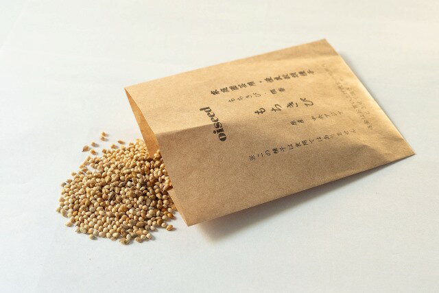 伝統野菜種子 もちきび 固定種 30ml 種 在来種 きび キビ 野菜 追跡可能メール便選択可【小袋】【2026..