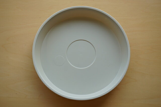 フレグラープレート 21型 アイボリー（7号鉢用）【受け皿】【鉢皿】【プランター　皿】【鉢　皿】【鉢　受け皿】【プランター　受け皿】【プランター　プレート皿】【受け皿　白】