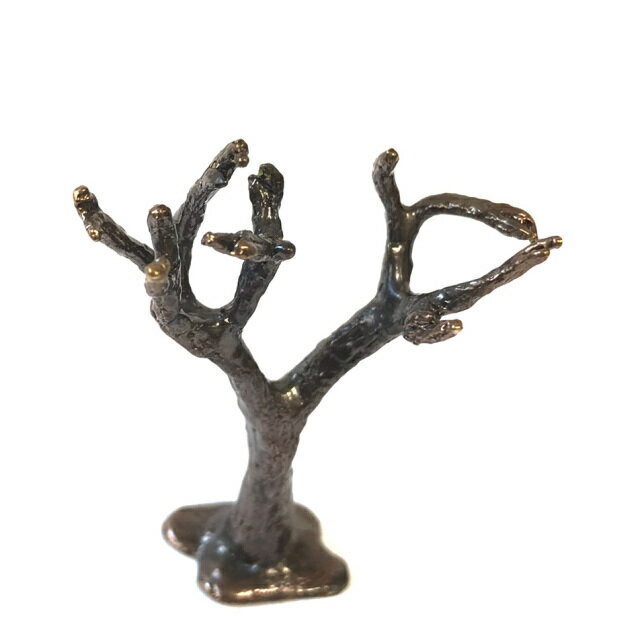 ミニチュア 置物 飾りフィギュア 盆景 枯れ木 銅製 添配 盆栽飾り インテリア 枯山水 日本庭園 飾れる zen garden japan 箱庭 リラックス ...