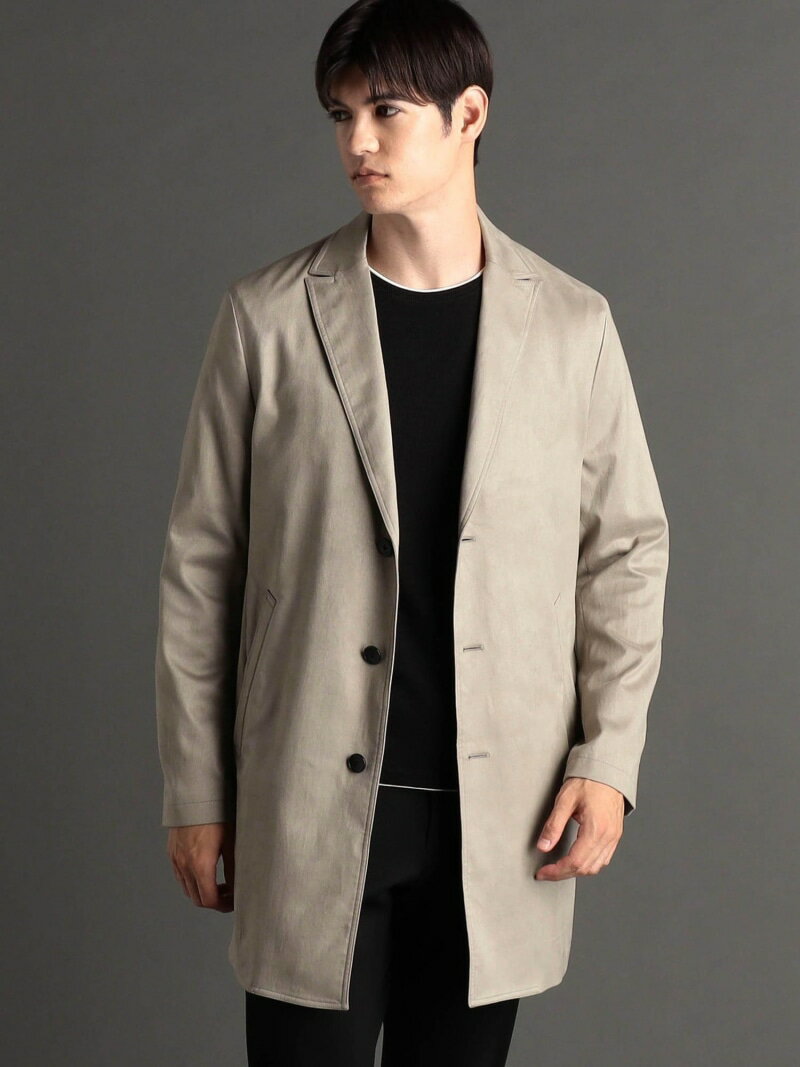 【予約商品について】 ※「先行予約販売中」「予約販売中」をご注文の際は予約商品についてをご確認ください。■重要なお知らせ※ 当店では、ギフト配送サービス及びラッピングサービスを行っておりません。ラッピング・ギフト配送について同時に複数の商品を注文された場合メーカー希望小売価格について置き配についてご利用ガイドNICOLE（ニコル）【ex/tra】スエード バルカラーコートKOMASUEDE(R)バルカラーコート■素材小松マテーレが開発した新感覚スエード素材　KOMASUEDE(R)を採用。これまでのスエードに比べ独自のボリューム感、上質な表面感、エアリーな仕上がりが特徴。■デザインシャープなラペルに、オーバーサイズシルエットでクラシカルに仕上げたバルカラーコート。上品な艶感でエレガンスなスタイリングを演出。ポケット数:腰X2内側X2透け感：なし伸縮性：あり生地の厚さ：普通裏地：あり※画像の商品はサンプルです。実際の商品とは仕様・加工・サイズ・素材が若干異なる場合がございます。※照明の関係により、実際よりも色味が違って見える場合があります。またパソコン・スマートフォンなどの環境により、実際の商品と色味に若干の誤差が生じる場合があります。予めご了承ください。18ベージュ：186cmB92W74H92着用サイズ：48(L)49ブラック：186cmB92W74H92着用サイズ：48(L)型番：5462-4820-18-46 PV7641【採寸】サイズバスト着丈肩幅袖丈46(M)106.0cm83.5cm43.0cm61.5cm48(L)110.0cm87.0cm45.5cm63.5cm50(LL)115.0cm91.0cm47.0cm64.1cm商品のサイズについて【商品詳細】中国素材：表地：ポリエステル100％　裏地：ポリエステル100％サイズ：46(M)、48(L)、50(LL)ドライ※画面上と実物では多少色具合が異なって見える場合もございます。ご了承ください。商品のカラーについて