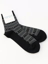【SALE/30%OFF】ロゴ*ボーダークルーソックス NICOLE CLUB FOR MEN ニコル 靴下・レッグウェア その他の靴下・レッグウェア ホワイト...