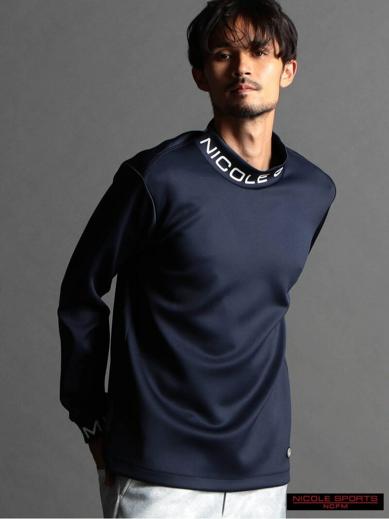 yNICOLE SPORTSzbNlbNS_{[vI[o NICOLE CLUB FOR MEN jR gbvX ̑̃gbvX lCr[ O[ ubN bhyz[Rakuten Fashion]