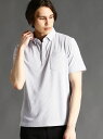 【SALE／60%OFF】ボタンダウンポロシャツ MONSIEUR NICOLE ニコル トップス ポロシャツ グレー ホワイト ブルー ネイビー【RBA_E】【送料無料】[Rakuten Fashion]
