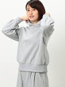 【SALE/20%OFF】【WALDO】ミニ裏毛パーカー NICOLE white ニコル クラブ トップス パーカー・フーディー グレー ネイビー【RBA_E...