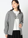 【SALE/37%OFF】前後2WAY スナッププルオーバー Grand PARK NICOLE ニコル トップス カーディガン ホワイト レッド ネイビー グ...