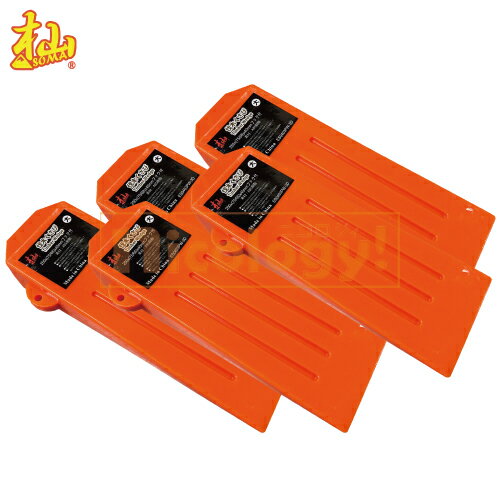 杣 伐木くさび 大 5本セット ソマ SOMA 大型 伐採 薪割り 木割り 石割り 巨木 細い若木使用 シンプル 重い物押し上げる 過酷な条件でもパフォ-マンスを発揮 オレンジ色 林業 軽量 丈夫 返し付き 樹木 大人気モデル 林業家専用