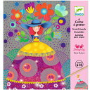DJECO ジェコ スクラッチアート ビューティーズベル 知育玩具 お絵かき お絵かきセット 6歳 7歳 小学生 子供 誕生日 文具 文房具 お絵描き おえかき...