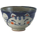 波佐見焼 西海陶器 手招き猫 飯椀 青 大 お茶碗 磁器 国産 日本製 食器 瀬戸物 陶器 焼き物 おしゃれ ギフト プレゼント お祝い 母の日 敬老の日 クリ...