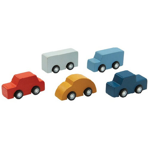 プラントイ ミニカーセット 車のおもちゃ 木のおもちゃ 誕生日 誕生日プレゼント 木製 子供 男の子 男 2歳 3歳 4歳 出産祝い 玩具 車 プレゼント 木 ...