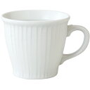 波佐見焼 一真陶苑 彫刻紋(白磁) マグ 草林彫 マグ カップ コップ 磁器 国産 日本製 食器 瀬戸物 陶器 焼き物 おしゃれ ギフト プレゼント お祝い 母の日 敬老の日 クリスマスプレゼント