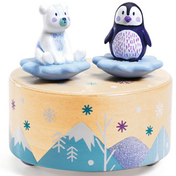 DJECO ジェコ　アイスパーク メロディー　知育玩具 木のおもちゃ 木製 誕生日プレゼント 1歳 2歳 ベビー 幼児 赤ちゃん 出産祝い 子供 女の子 男の子 ギフト キッズ 赤ちゃんオモチャ 木製玩具 赤ちゃん玩具 オルゴール クリスマスプレゼント