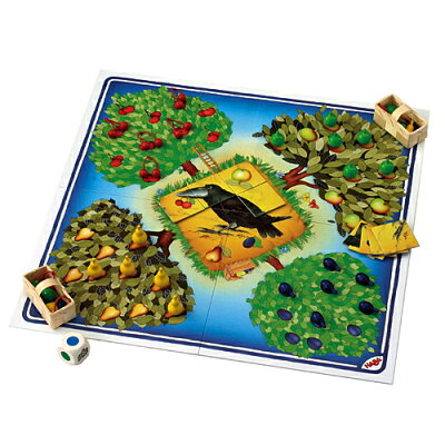 送料無料 知育玩具 知育 ボードゲーム HABA 果樹園ゲーム 子供 ドイツ 誕生日プレゼント 誕生日 男の子 男 女の子 女 3歳 4歳 5歳 木製 幼児 テーブルゲーム 木のおもちゃ ゲーム ハバ ボード 卓上 プレゼント クリスマスプレゼント