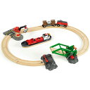 送料無料 BRIO ブリオ 木製 レールセット カーゴハーバーセット 木のおもちゃ 電車 子供 誕生日プレゼント 誕生日 男の子 男 出産祝い 3歳 4歳 5歳...