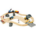 送料無料 BRIO ブリオ 木製 レール レール&ロード採石セット 木のおもちゃ 電車 子供 誕生日プレゼント 誕生日 男の子 男 出産祝い 3歳 4歳 5歳 ...