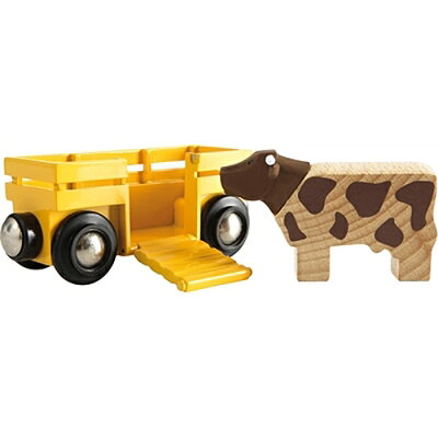 【楽天市場】BRIO ブリオ 木製 レール 牛とワゴン 木のおもちゃ 電車 子供 誕生日プレゼント 誕生日 男の子 男 出産祝い 3歳 4歳