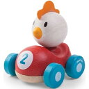 プラントイ チキンレーサー 車のおもちゃ 木のおもちゃ 赤ちゃん 木製 出産祝い ベビー 誕生日プレゼント 誕生日 男の子 男 女の子 女 1歳 2歳 3歳 ベ...