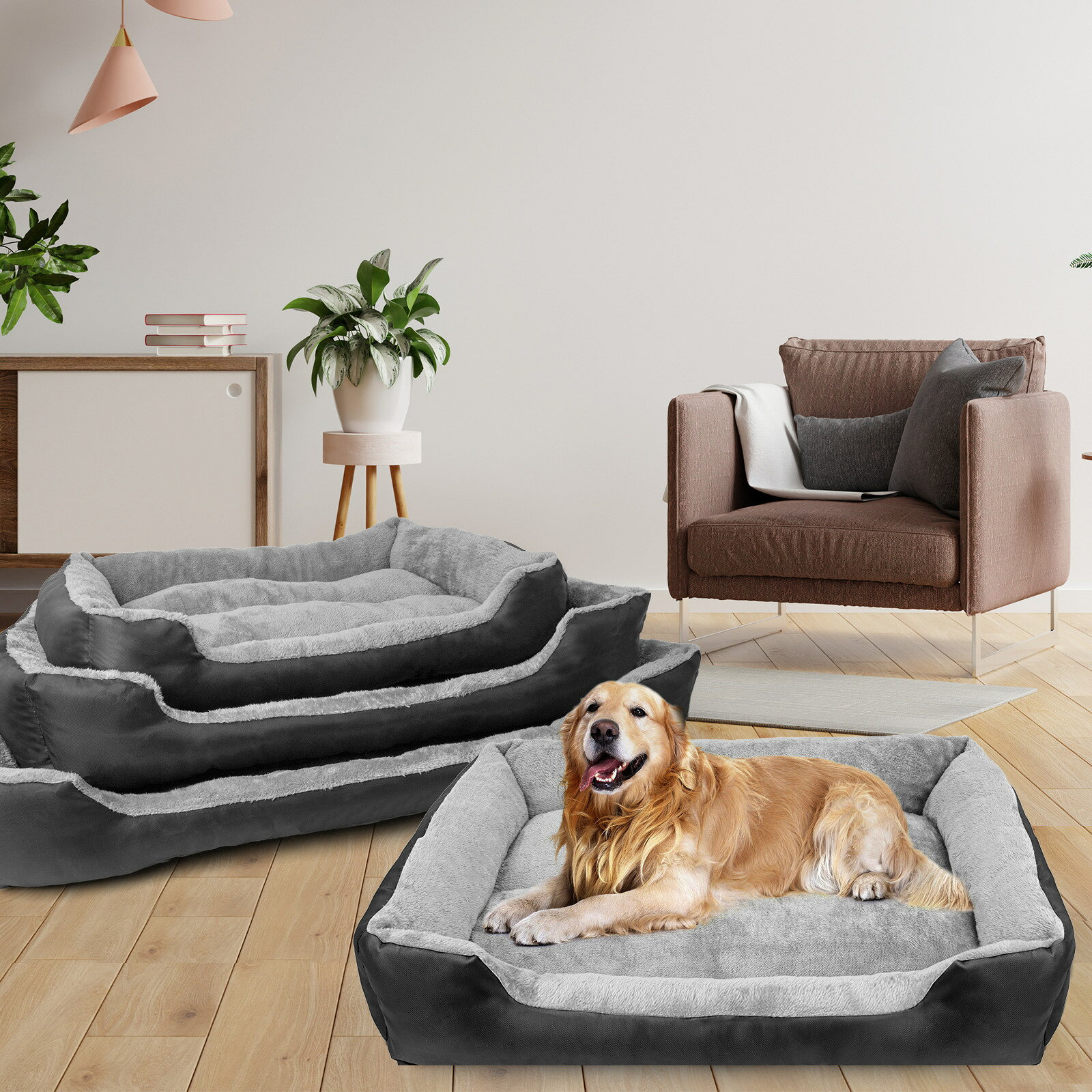 犬 ベッド 冬 ペットベッド 防水 エアコン部屋用 ふみふみ猫ベッド 洗える 犬用 ク...