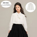 【6%OFFクーポン】子供服 女の子 フォーマル シャツ ホワイト ブラウス キッズ 白シャツ 長袖 ブラウス 卒園式 入学式 卒業式 発表会 七五三 おしゃれ シャツ 春着 秋着 通学着 姫系 ブラウス 撮影写真 パーティー イベント 誕生日 スウィート 120 130 140 150 160 170