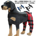 犬用 犬 左右セット 膝 関節プロテクター 用 関節プロテクター 後ろ足 用 膝 サポーター 後足関節保護 ペア 固定 サポーター