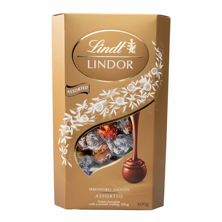 c h[ S[h A\[g 600g~2@Lindt Lindor Gold Assorted 600g~2