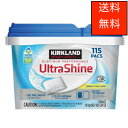 J[NhVOl`[ EgVC H􂢋@p 115@Kirkland Signature Ultra Shine Dishwasher Detergent 115 Pacs