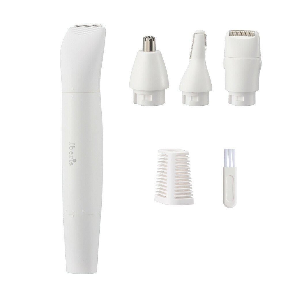 【売れ筋】オーム電機 4役マルチシェーバー 防水IPX6 全身ケア対応 4種類ヘッド付き コンパクトタイプ JAN/4971275083578 HB-AZ1753(2.0)