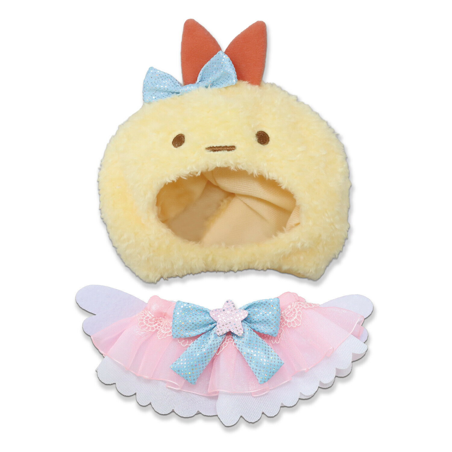 樂天商城 - 【人気商品】【すみっコぐらし】プラッシュコスチューマー　えびふらいのしっぽ S ぬいぐるみ衣装　ぬい活 内藤デザイン研究所 スクラッチ/ぷーとん コスチューマー JAN：4990795049277