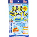 商品情報サイズ・容量個装サイズ：115X210X15mm個装重量：約40g内容量：2個入規格■生産地：日本■素材・成分：【成分・素材】ポリエチレン、高分子吸水樹脂【セット内容】凝固剤入り蓄尿袋、持ち帰り袋 各2枚入【容量】1000mL【使用方法】(1)ファスナーをあける。(2)受け口の高い方を前にし、局部にあてがう。(3)ファスナーをしっかり閉める。(4)付属の持ち帰り袋に入れる。【注意】・尿凝固剤は食べられません。食べた場合は、本品とパッケージを持参し、医師に相談して下さい。・尿凝固剤が目に入ったり皮膚に付いたりした時は速やかに水で洗い流して下さい。異常を感じた場合は医師に相談して下さい。・尖った物には接触させないで下さい。・幼児の手の届かない場所で保管して下さい。・高温・多湿・直射日光を避けて保管して下さい。・使用後は中身がこぼれない様、しっかりファスナーを閉めて下さい。・持ち帰り袋に入れる時は袋が破れない様ゆっくり入れて下さい。・服用している薬の種類や尿の個人差により固まりにくい場合があります。・処分方法は各地方自治体の条例に従って下さい。携帯ミニトイレ プルプル 2LPA-100 2個入【レジャー/防災用品】 ケンユー JAN：4969919100262 【365日発送】RY オシッコを固めニオイを包む オシッコを素早く固めニオイを包む！！車の中、寝床、外出、持っててよかった！！●オシッコを素早く固めニオイを包みます。●小さくコンパクトに折り畳めるので携帯に便利です。●1000mL大容量タイプで体の大きな方でも安心です。●受け口は発泡体で適度な硬さがあり使いやすい形状です。●蓄尿袋はポリエチレンの表面に不織布を貼り付けており、肌に優しく強度もあり安心です。●ファスナー付きなので使用後密封できます。●持ち帰り袋付きで安心です。●国内で製造された部材を厳選して使用、衛生管理の行き届いた自社の工場で商品化しており、衛生的でとても安心です。●車の渋滞、災害(地震)、アウトドア・レジャー、入院介護に。 10