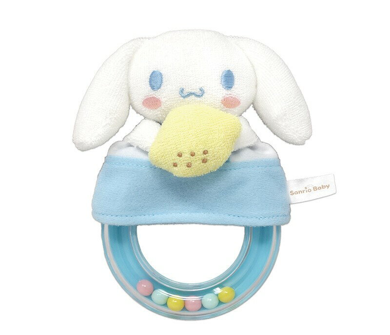 【サンリオベビー】ガラガラ シナモロール 知育玩具 ベビー玩具【0か月~】 内藤デザイン研究所 JAN/4990795042209