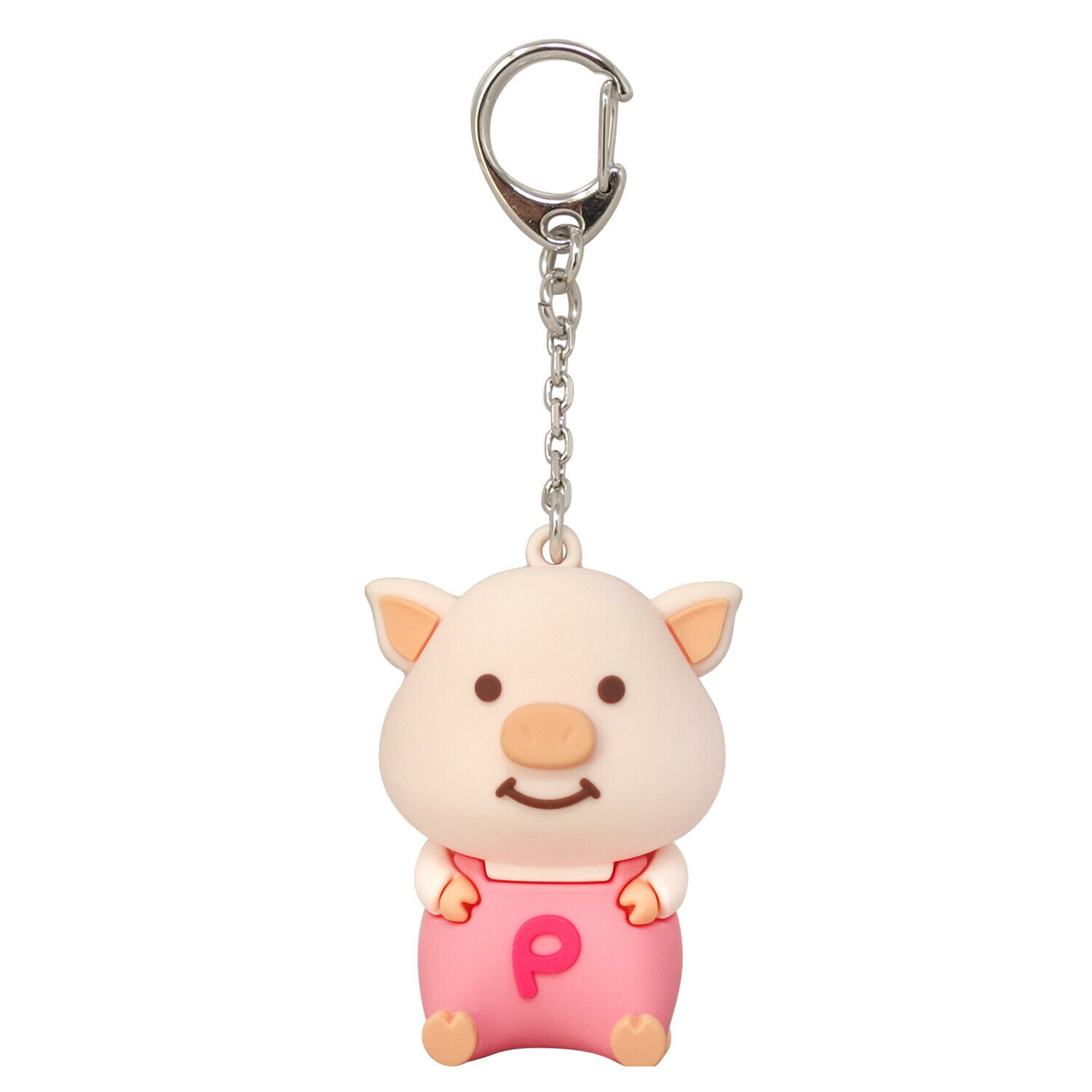 樂天商城 - 【ぷーとん】 キーチェーン マスコット ピンク 座り 豚 内藤デザイン研究所 JAN/4990795044418