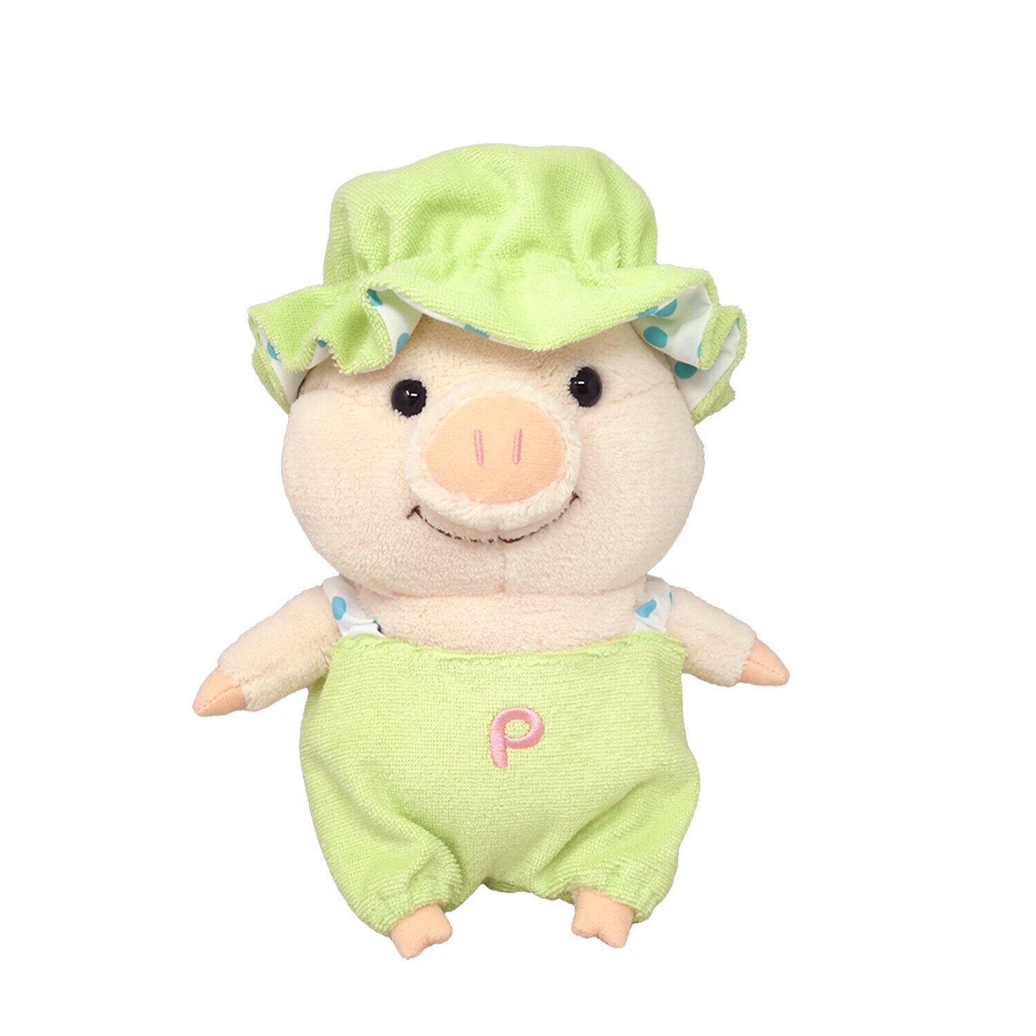 【ぷーとん】 湯上がりハット ぬいぐるみ S 豚 【2024春新作】 内藤デザイン研究所 JAN/4990795044722