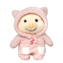 【ぷーとん】 きぐるみパジャマ ぬいぐるみ Sサイズ 豚 内藤デザイン研究所 JAN/4990795046832