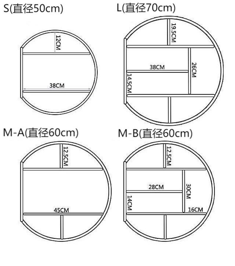 開く ミラーキャビネット 洗面化粧台 ミラーキャビネット 丸型 バスルーム ウォー...