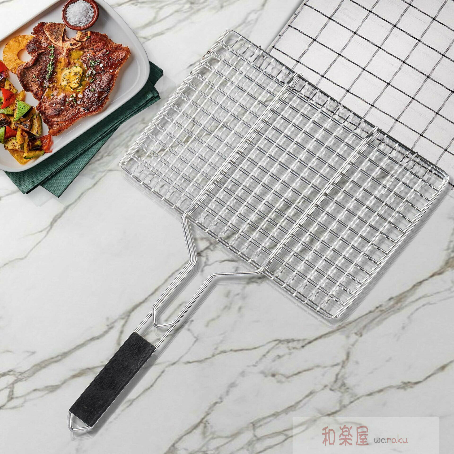 焼き網 バーベキューネット ステンレス キッチン用品 食器 調理器具 新登場!