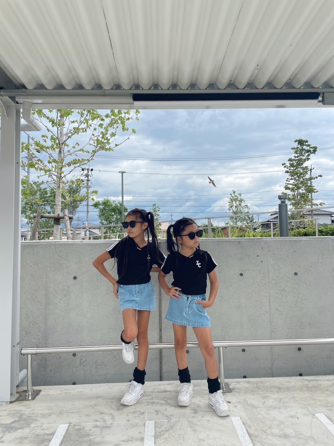 ブラックkids loose socks 30cm　女の子　キッズ　小学生　幼児　ルーズ　ソックス　ジュニア　カジュ..