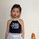 ZR1予約comma tops トップス キャミソール キャミ paris 韓国ブランド キッズ 女の子 小学生 コンマ 韓国子供服 2025 トレンド