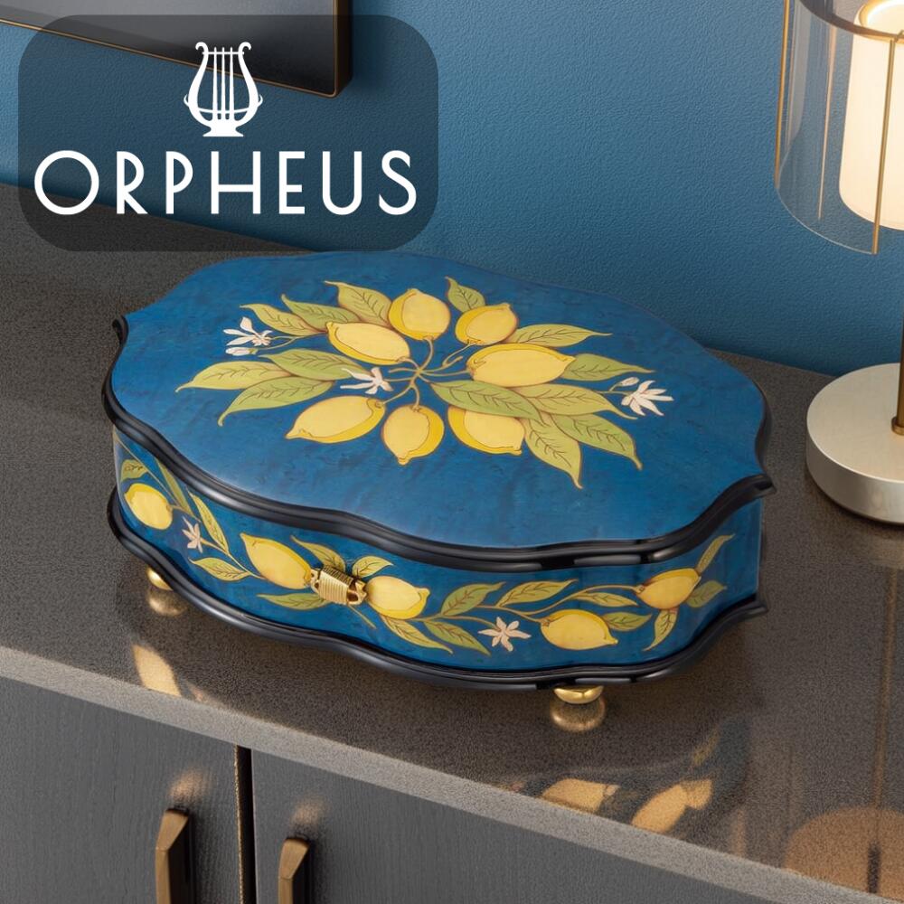 【クリスマスギフト】カスタムメイドオルゴール 【EX217】 50弁 ORPHEUS 日本製 オルゴール イタリア ..