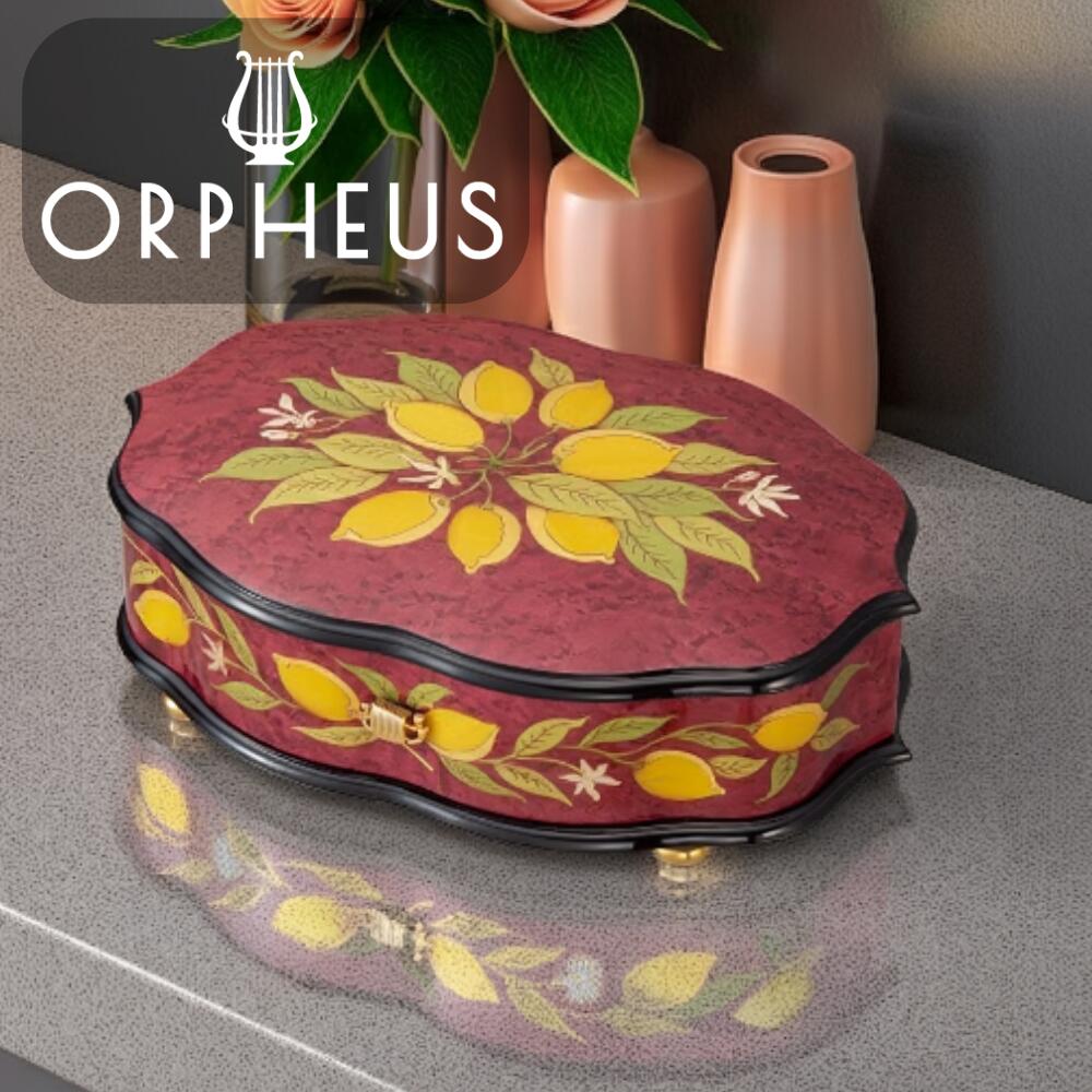 【クリスマスギフト】カスタムメイドオルゴール 【EX218】 50弁 ORPHEUS 日本製 オルゴール イタリア ..