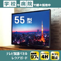 新型テレビ保護フィルム55インチ (55VS型)