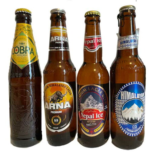 【飲み比べセット】ネパール産&インド発祥(イギリス産) プレミアムビール4本セット(ARNA / Nepal Ice / Himalayan / COBRA)各330ml 【飲み比べセット】ネパール産&インド発祥(イギリス産) プレミアムビール4本セット(ARNA / Nepal Ice / Himalayan / COBRA)各330ml