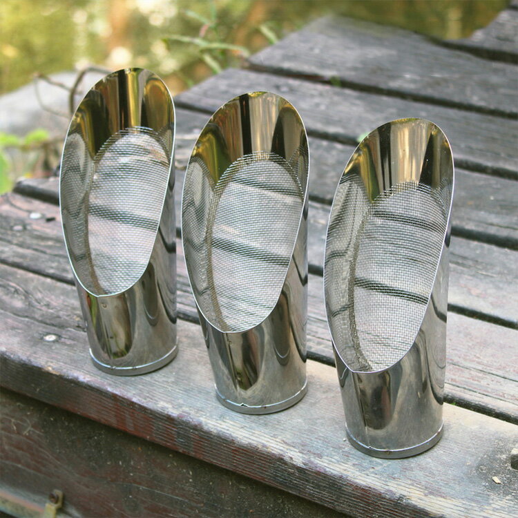 土入れ 網付き 3サイズ ステンレス製 園芸栽培 土壌 園芸用品 ガーデニング用品 盆栽ポッティング用 多..