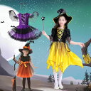 魔女 仮装 子供 魔女 悪魔 デビル 可愛い 人気 ワンピース 90-160cm コスプレ キッズ 女の子 半袖 パーティー イベント 演出服 帽子 人気 キッ...