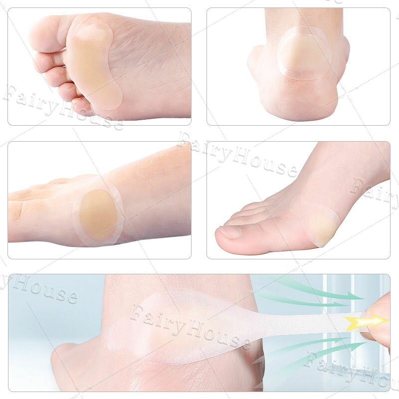 靴擦れ防止 かかと 靴擦れ防止 サンダル 靴擦れ防止パッド 靴ずれ 防止 かかと 足用パッド 靴擦れ防止テープ 外反母趾 魚の目パッド 中敷き 内反小指 防水