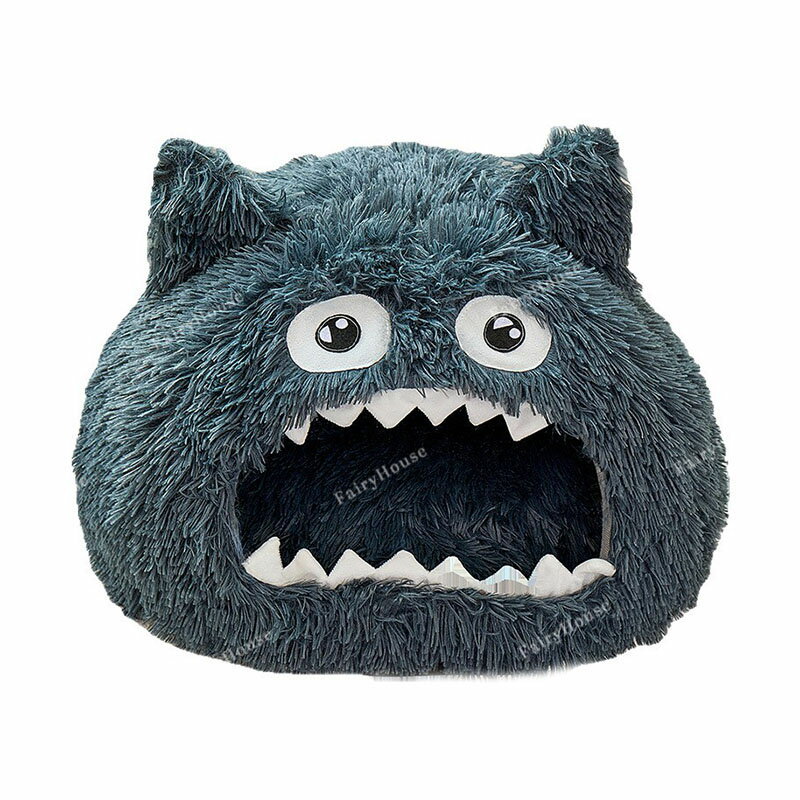 【送料無料】ペットベッド 猫 ペット用品 保温防寒 洗える 寒さ対策 滑り止め 快適 柔らかい半密閉式暖かいもこもこあったか ぐっすり眠れる