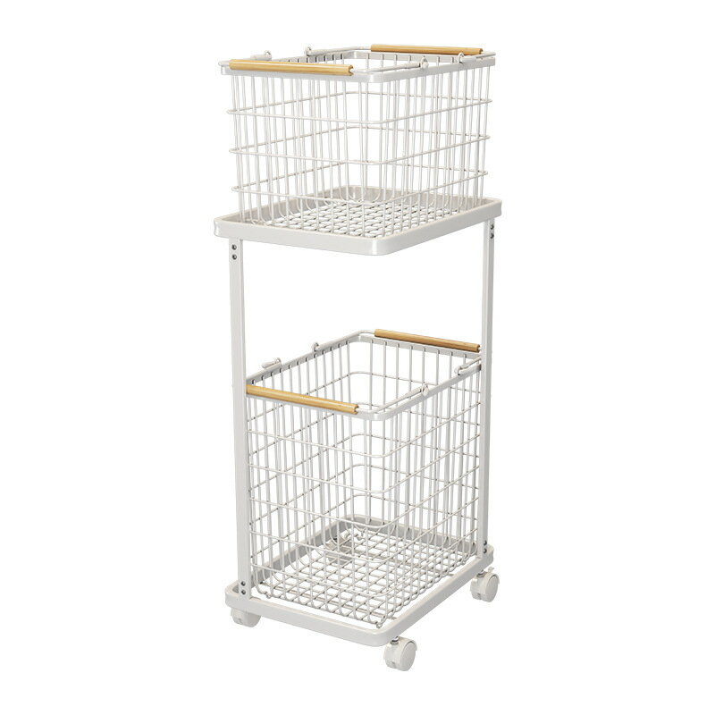 送料無料 ランドリーワゴン + バスケット ワゴン ランドリーラック ランドリー収納 キャスター 大容量 洗濯かご 洗濯カゴ かご おしゃれ スリム 洗濯物 脱衣かご 洗面所