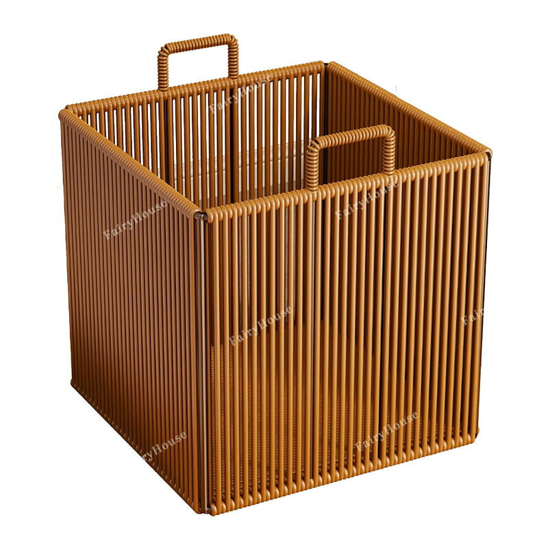 送料無料 ランドリーバスケット 模造籐編み ランドリー収納 洗濯カゴ 大容量 洗濯物 収納 洗濯かご 洗..