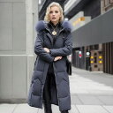 ダウンコート コート レディース 冬 ダウンジャケット ロングコート 帽子付き ポケット付き ファー アウター ジャンパー ゆったり 大きいサイズ きれいめ 前...